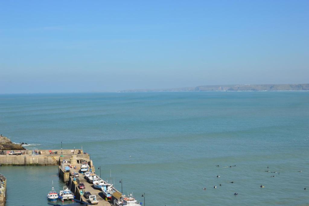 Cliff House Bed & Breakfast New Quay Dış mekan fotoğraf