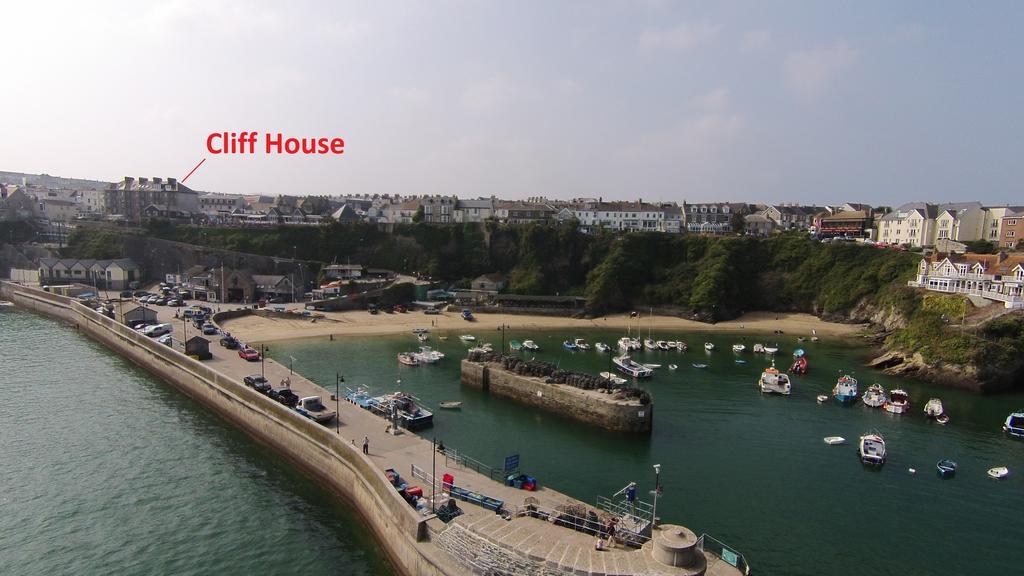 Cliff House Bed & Breakfast New Quay Dış mekan fotoğraf